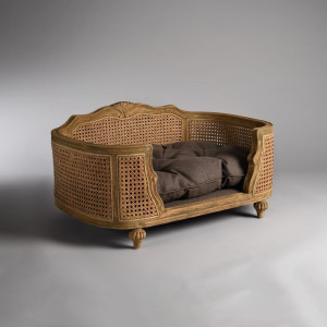 Katzensofa Arthur Charcoal Brown| Barockes Katzenbett von Lord Lou