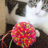 Purrs Aromatherapy Shaggy Ball - Katzenspielzeug mit Baldrian