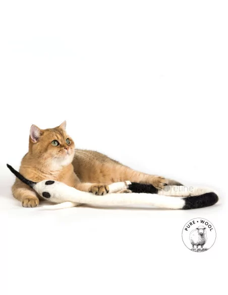 WoollySnake von Profeline – gefilztes Katzenspielzeug
