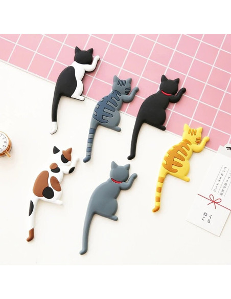 Kühlschrank Magent Katze - Schlüsselhalter