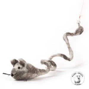 WoolenDucky von Profeline – gefilztes Naturspielzeug für Katzen