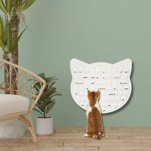 Katzenfummelbrett für die Wand - ewicat