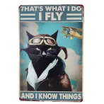 Blechschild I FLY 20 x 30 cm - Produktbild