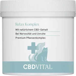 Relax Komplex von CBD Vital - Pflanzliche Unterstützung für Katzen