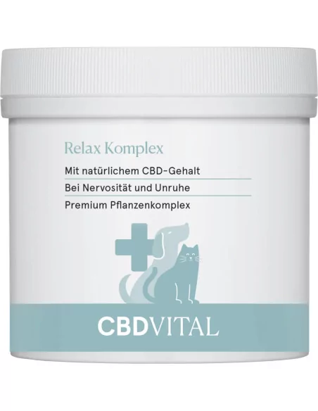 Relax Komplex von CBD Vital - Pflanzliche Unterstützung für Katzen