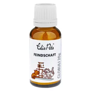 Bachblütenflasche Feindschaft- Globuli für aggressive Katzen die sich streiten.
