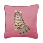 Kissenbezug Wrendale Katze - in Samtoptik 40 x 40 cm